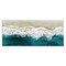 Stupell Industries Foamy Beach Coast Deep Ocean Canvas Wall Art